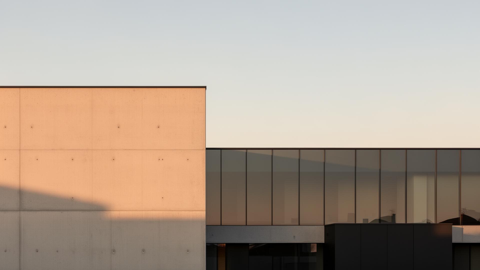 Moderne Schweizer Architektur